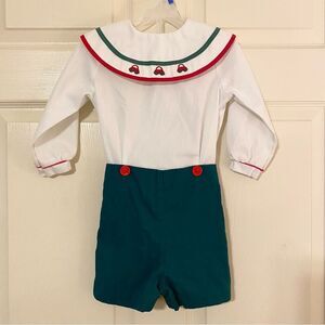 Robert Jacket Boys Christmas 2pc Jon Jon Outfit 2T